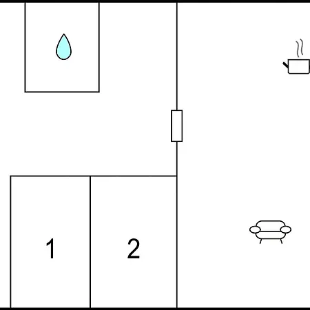 2 Bedroom Lovely In בית נופש סלאגלסה